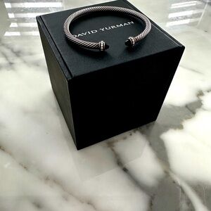 David Yurman Classic Cable Bracelet with Onyx